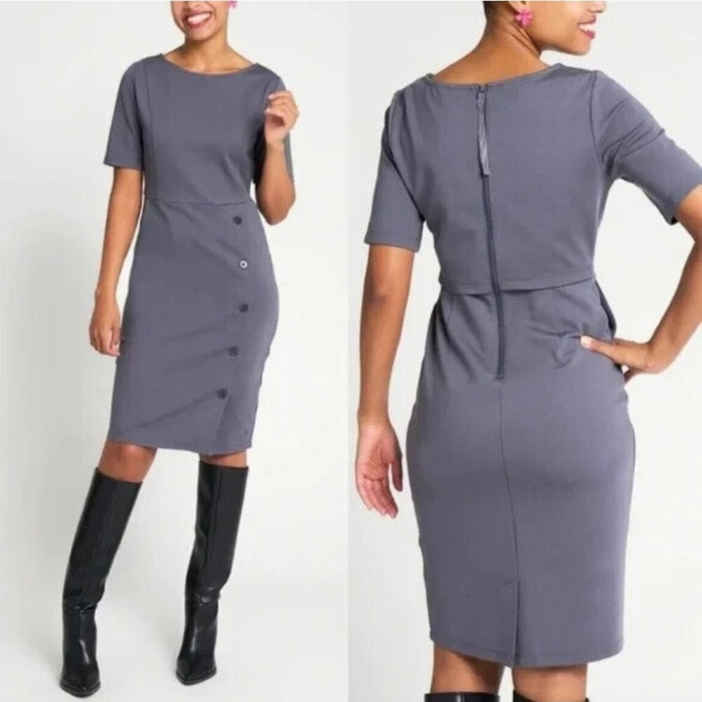 BetaBrand Full Charge Dress In The Color Storm Sz M